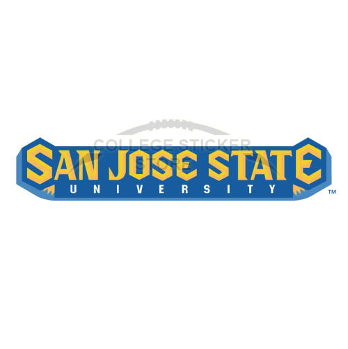 Homemade San Jose State Spartans Iron-on Transfers (Wall Stickers)NO.6133